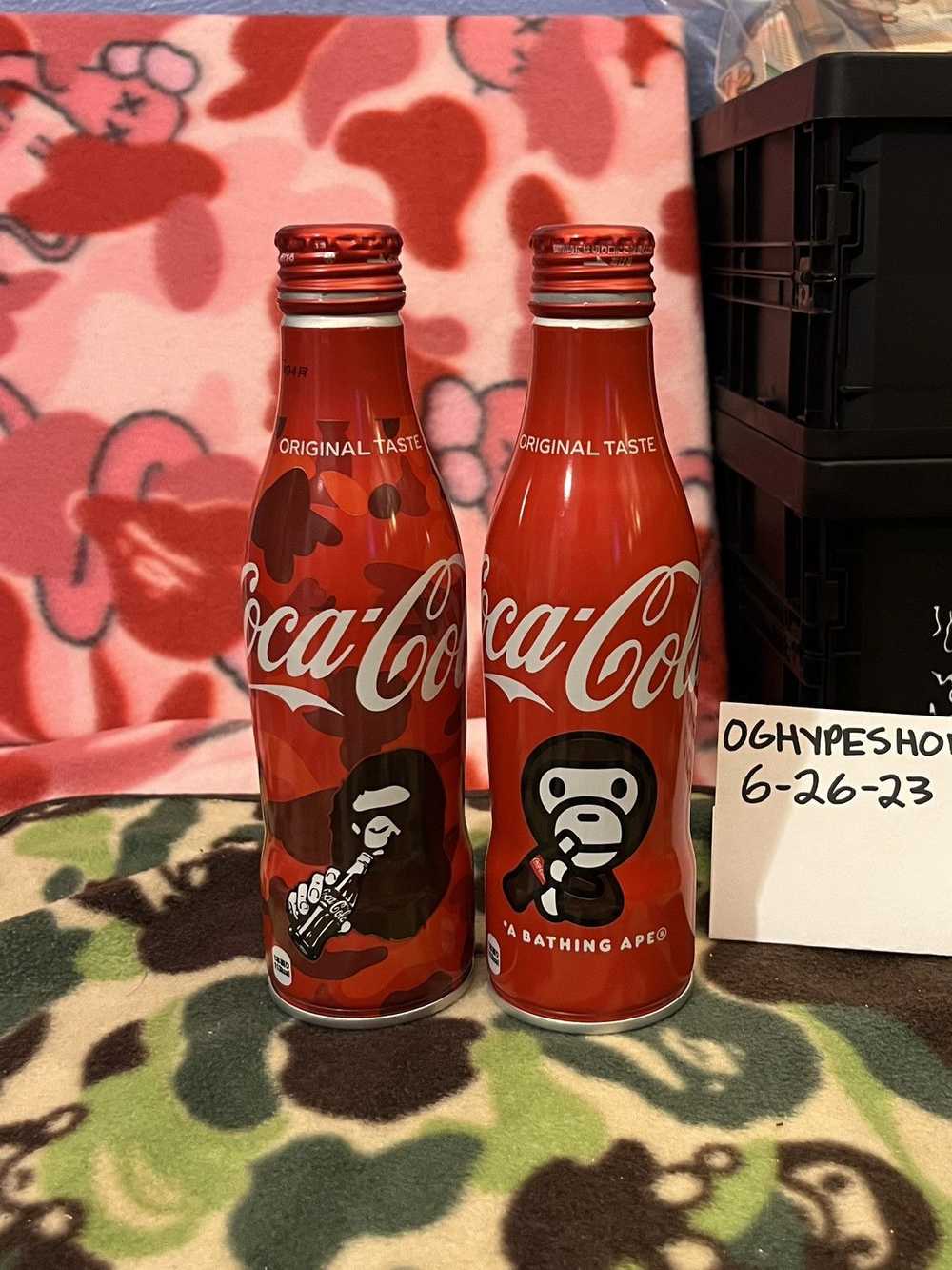 Bape × Coca Cola Bape Coke Can set - image 1