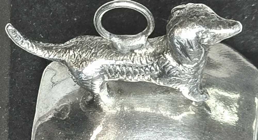 Vintage Intaglio Seal/Pendant Dog Carnelian - image 2