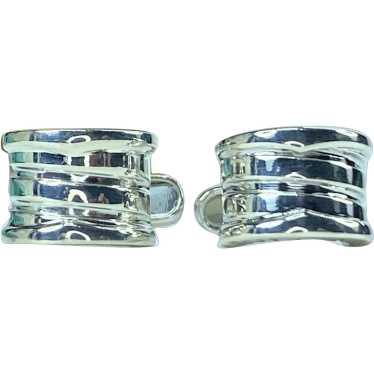 Bvlgari Bvlgari B-Zero1 Logo Cufflinks sterling 92