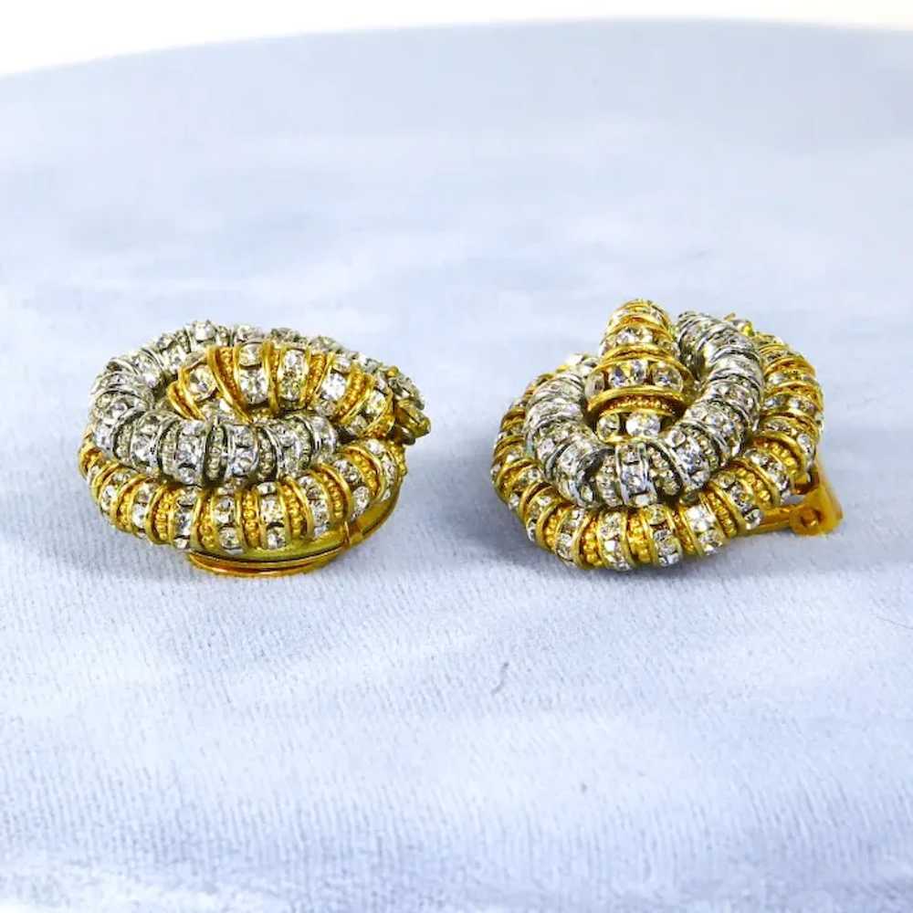 Francoise Montague Paris signed Earrings – Coutur… - image 3