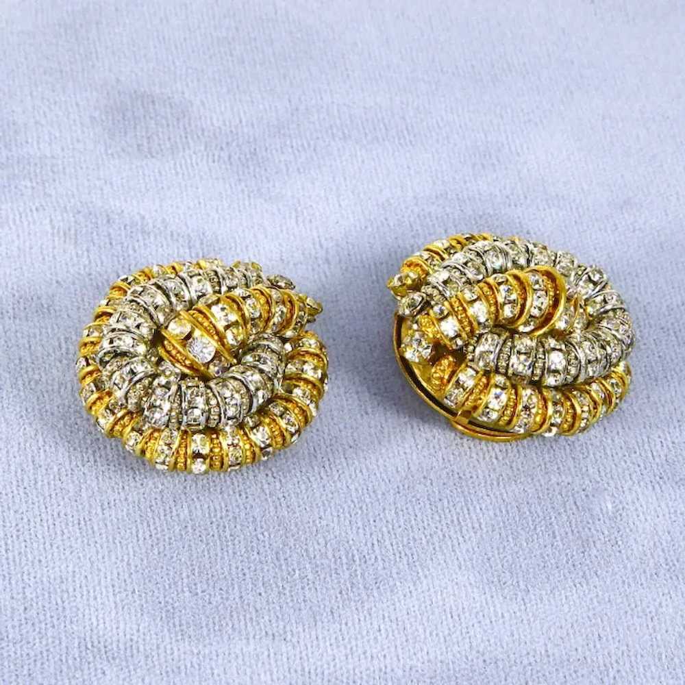 Francoise Montague Paris signed Earrings – Coutur… - image 4