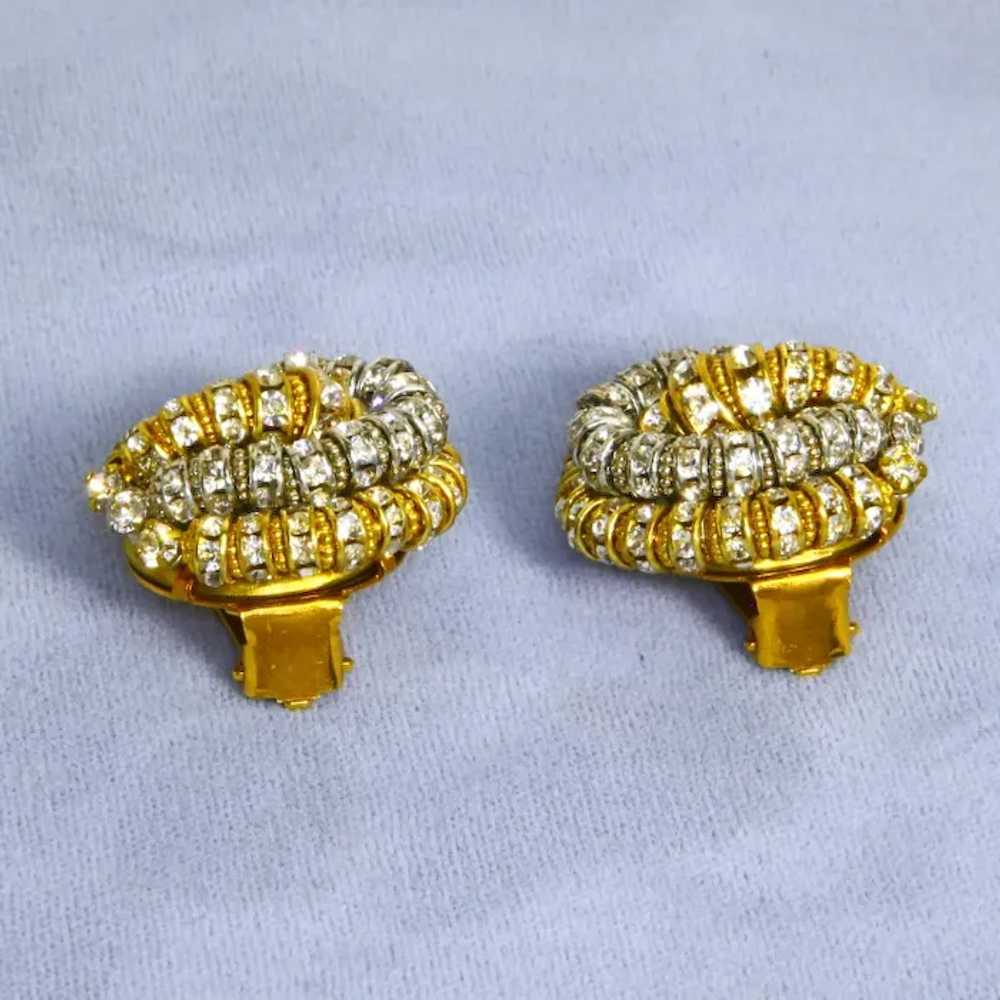 Francoise Montague Paris signed Earrings – Coutur… - image 5