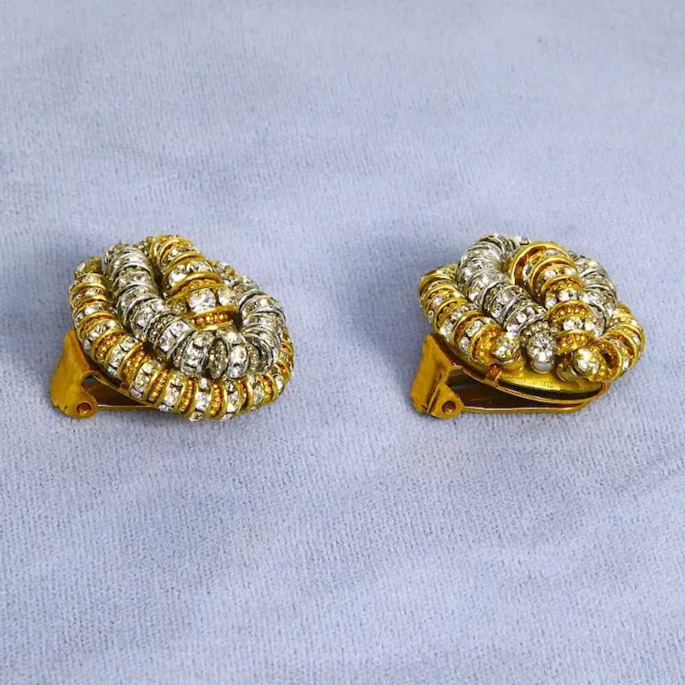 Francoise Montague Paris signed Earrings – Coutur… - image 6