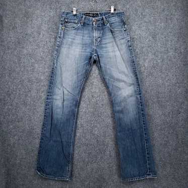 Big authentic Star Union Men's Ripped Straight Leg Jeans 33R