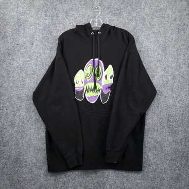 Vintage Plague Blvd. Hoodie Mens XL Black Pullove… - image 1