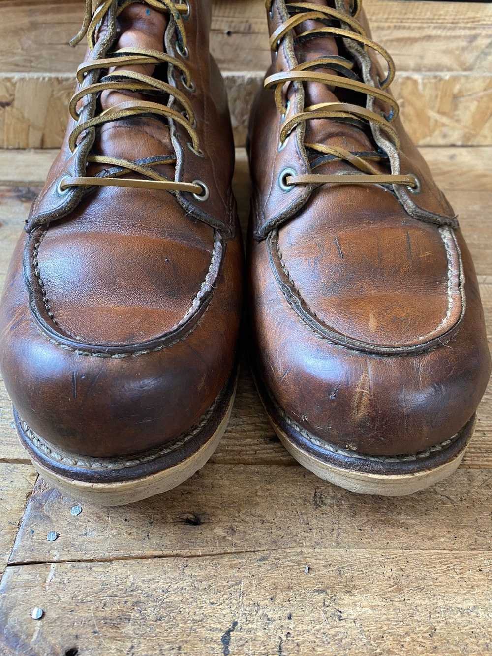 Red Wing Vintage 60’s Redwing 877 brown leather m… - image 3