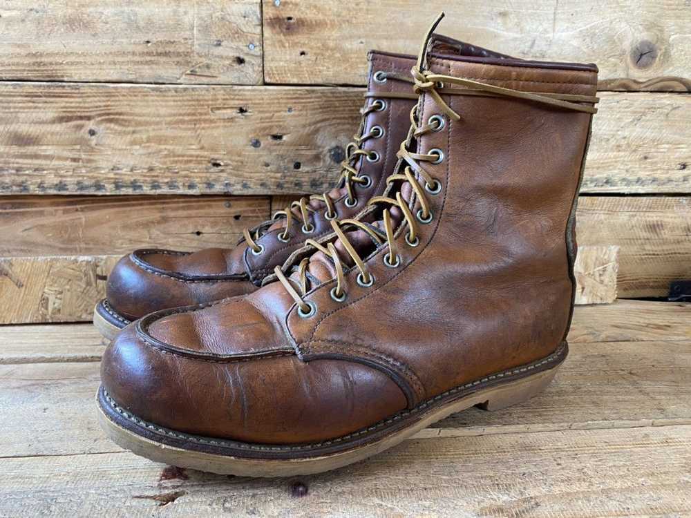 Red Wing Vintage 60’s Redwing 877 brown leather m… - image 4