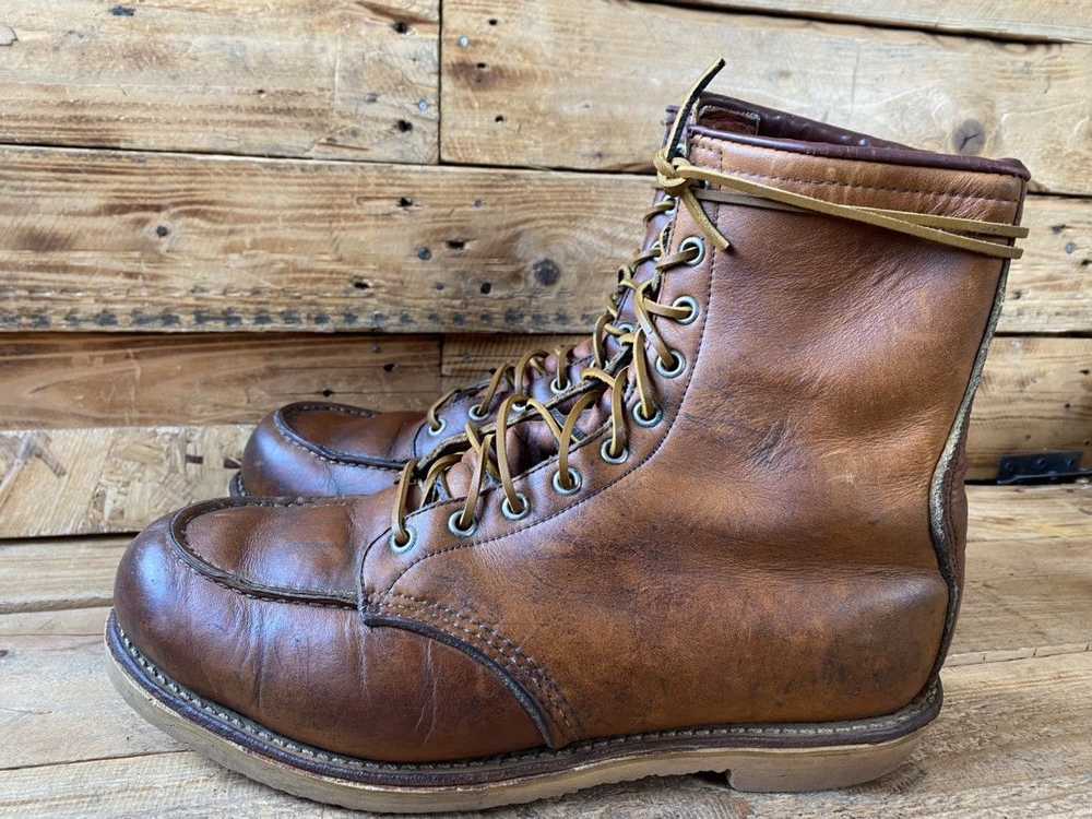 Red Wing Vintage 60’s Redwing 877 brown leather m… - image 6