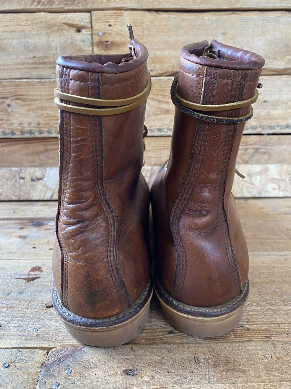 Red Wing Vintage 60’s Redwing 877 brown leather m… - image 7