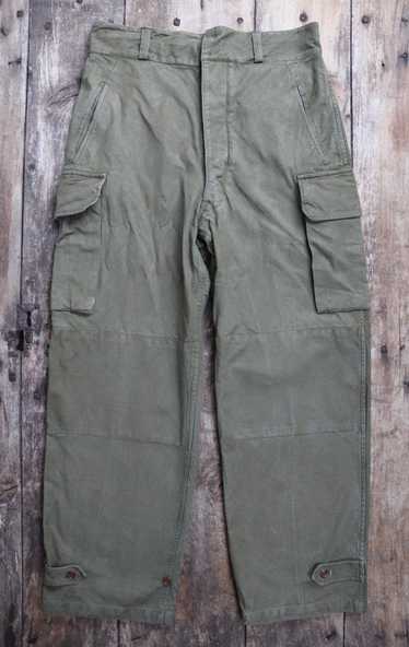 Vintage French army trousers military Armée Francaise… - Gem