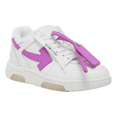 Off-White Leather trainers - image 1