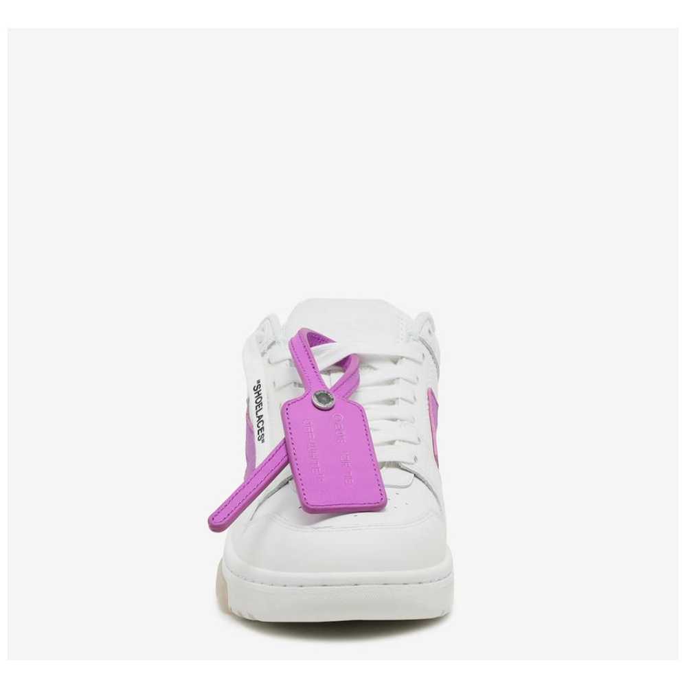 Off-White Leather trainers - image 2