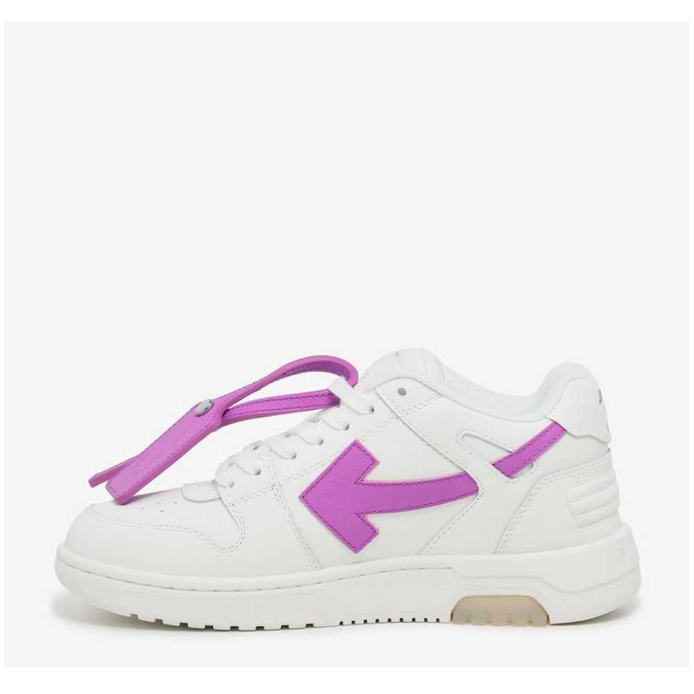 Off-White Leather trainers - image 3