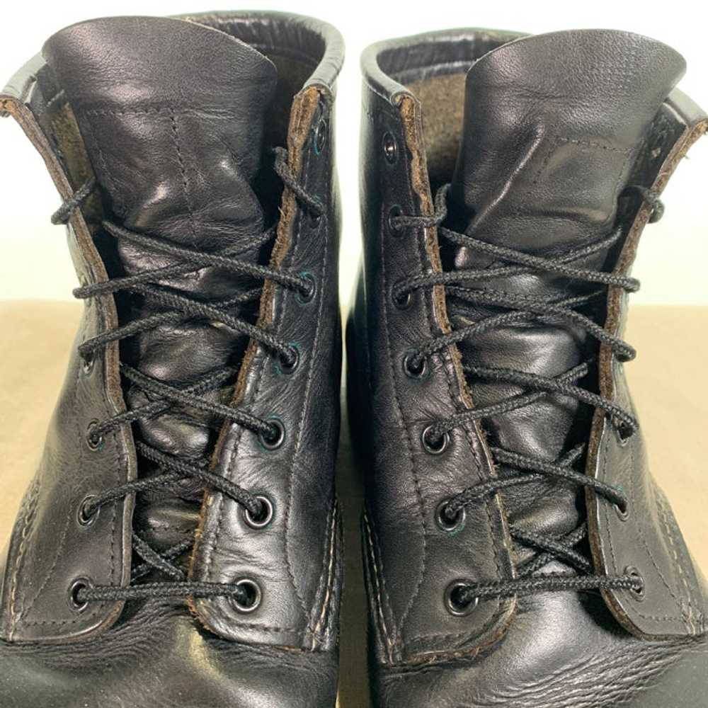 RED WING 9014 Beckman Work Boots Black Made in 11… - image 3