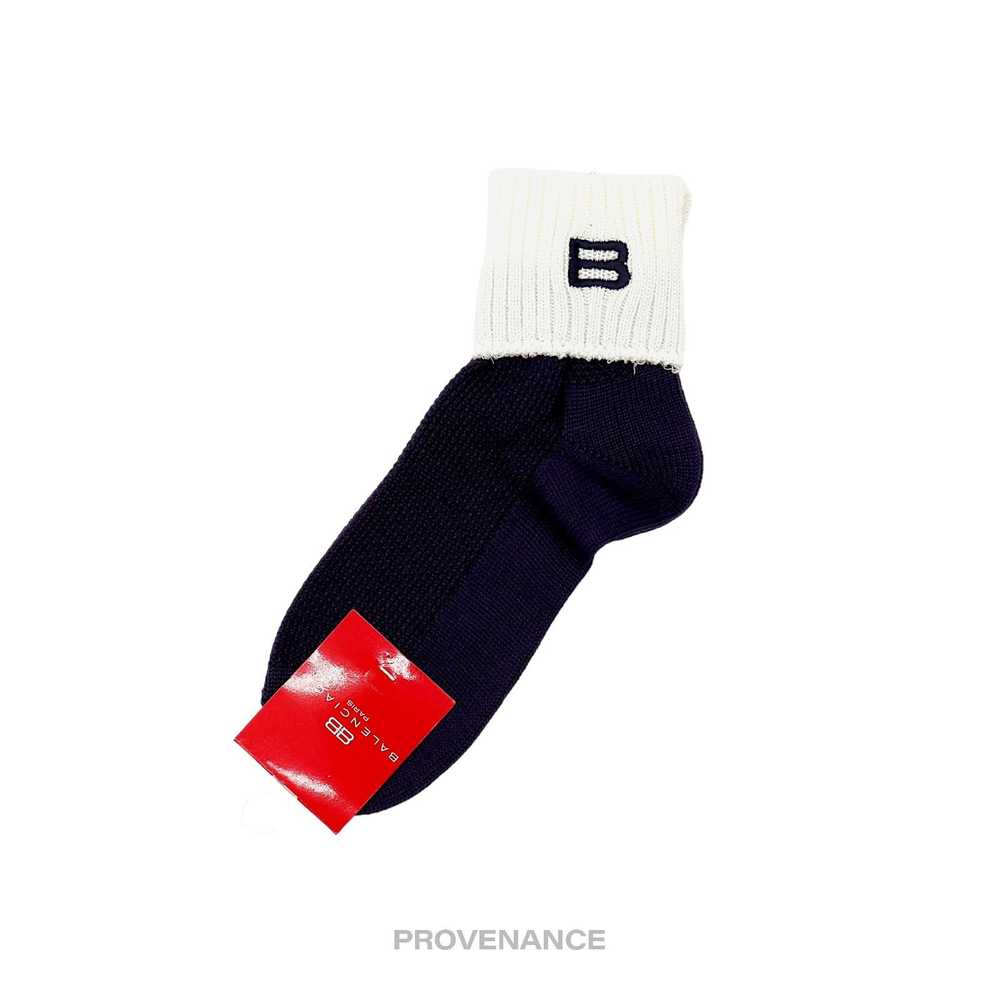 Balenciaga 🔴 Balenciaga BB Logo Embroidered Sock… - image 2