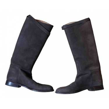 Hermès Jumping leather riding boots - image 1