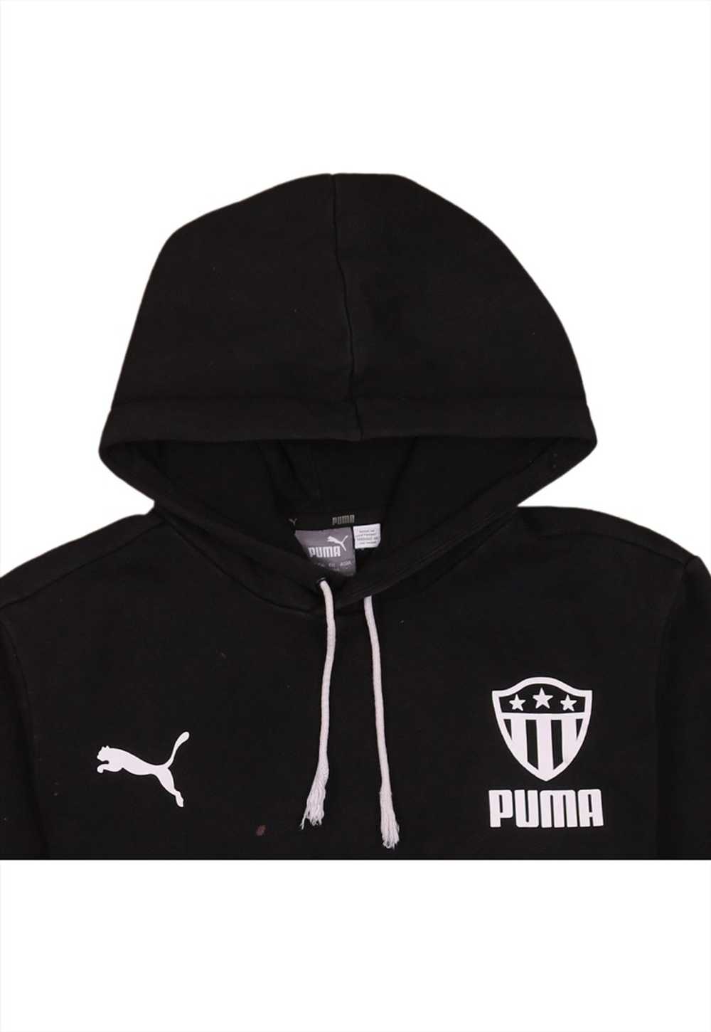 Vintage 90's Puma Hoodie Drawstring Pockets Pullo… - image 3