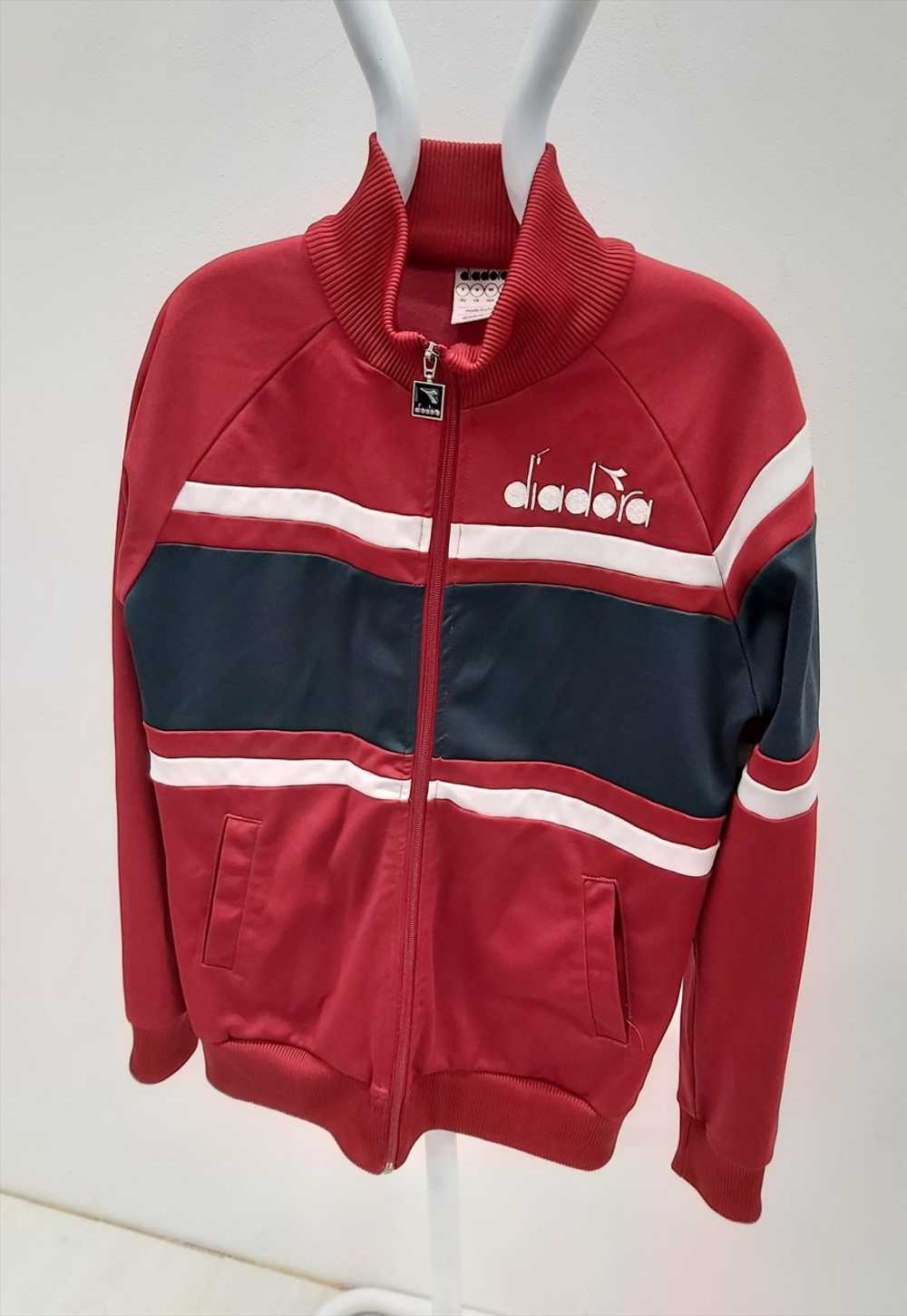 Vintage Diadora 80s Style Mens Sportswear Jacket - image 2