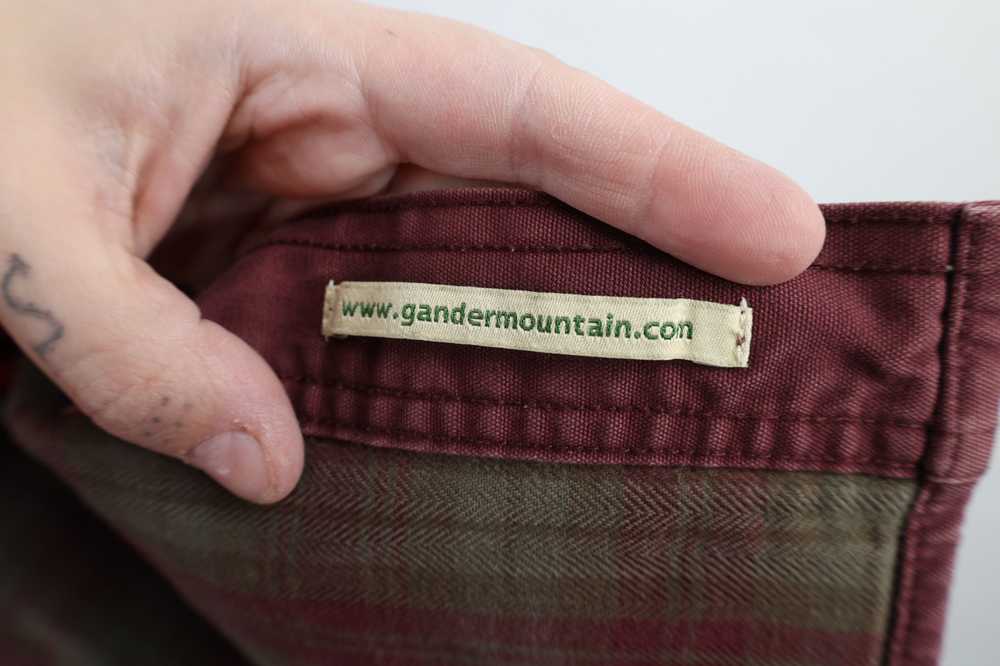 Vintage Vintage Gander Mountain Lined Canvas Butt… - image 6