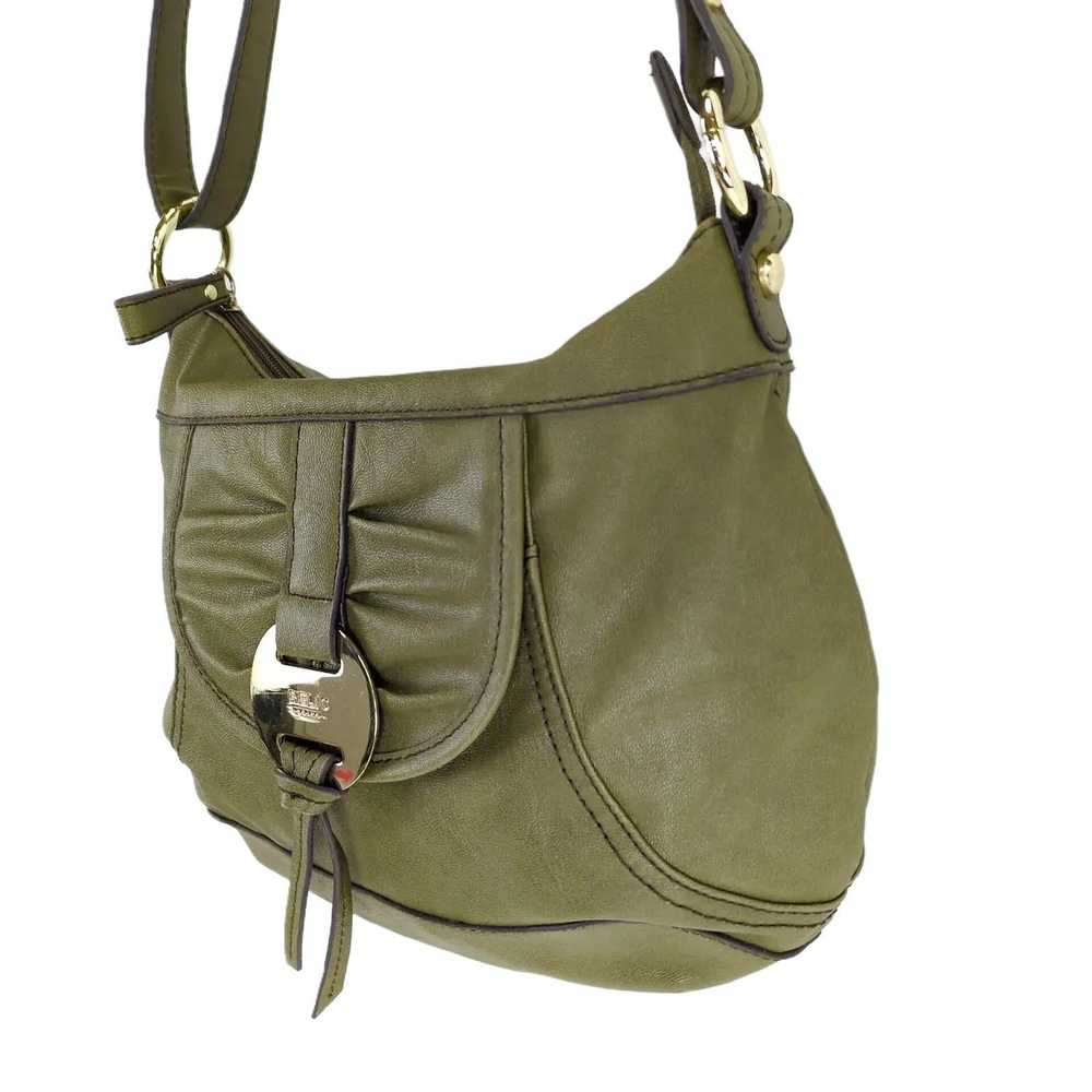 Relic Relic by Fossil Olive Green Faux Leather Cr… - image 8