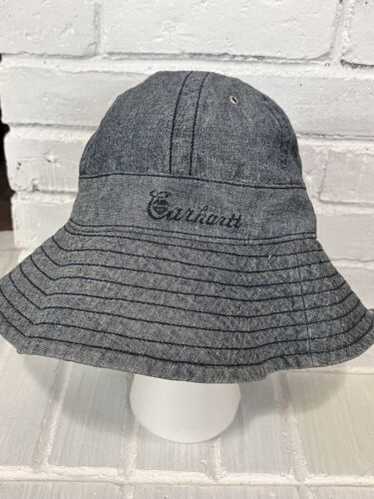 ★2023SS新作★CARHARTT★WYNTON BUCKET HAT Carhartt Wip Wynton Bucket Hat Jura / Yucca (Stone Washed