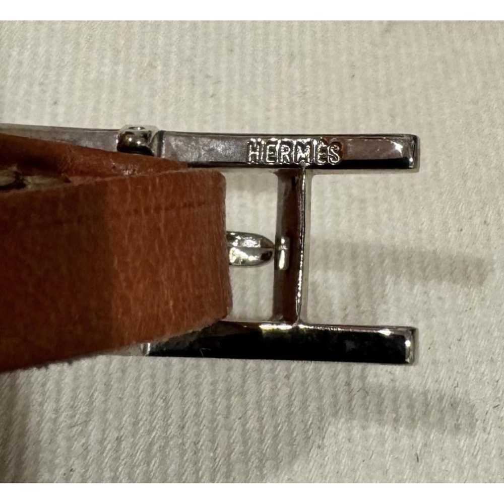 Hermès Behapi leather bracelet - image 3