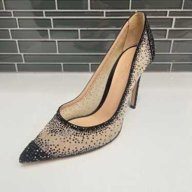 Gianvito Rossi>>アマルフィレザースライド GIANVITO ROSSI Amalfi 編み込みレザー スライドサンダル | NET