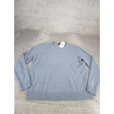 Blend Black Brown 1826 Sweater Mens 2Xl Blue Lamb… - image 1