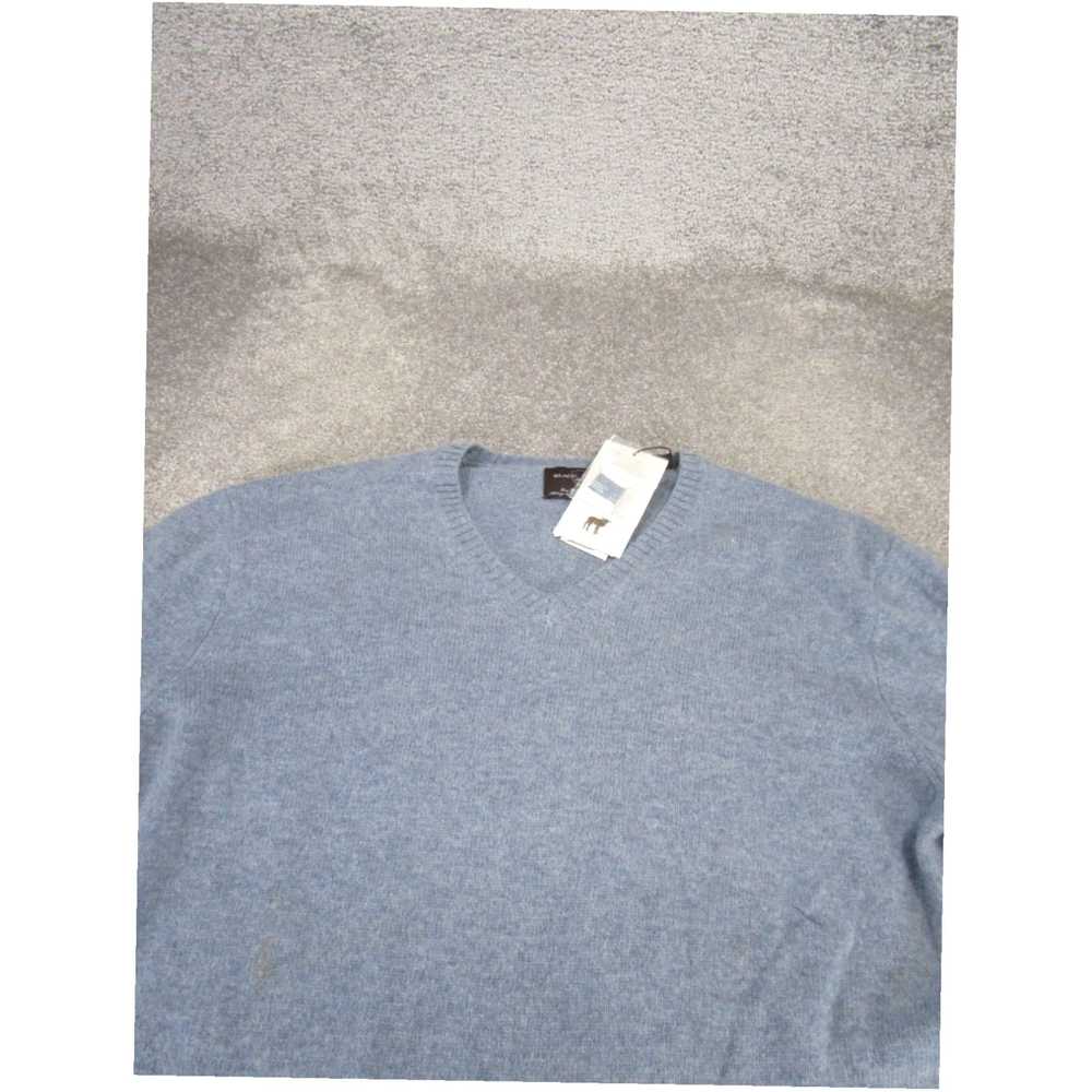 Blend Black Brown 1826 Sweater Mens 2Xl Blue Lamb… - image 2