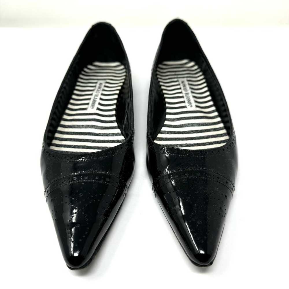 Manolo Blahnik Patent leather flats - image 2