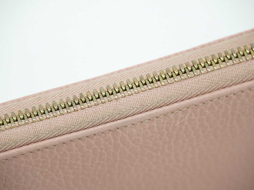 Gucci Pink Leather Wallet (Pre-Owned) - image 10