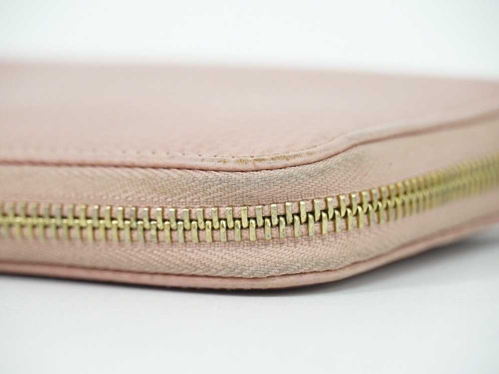 Gucci Pink Leather Wallet (Pre-Owned) - image 4