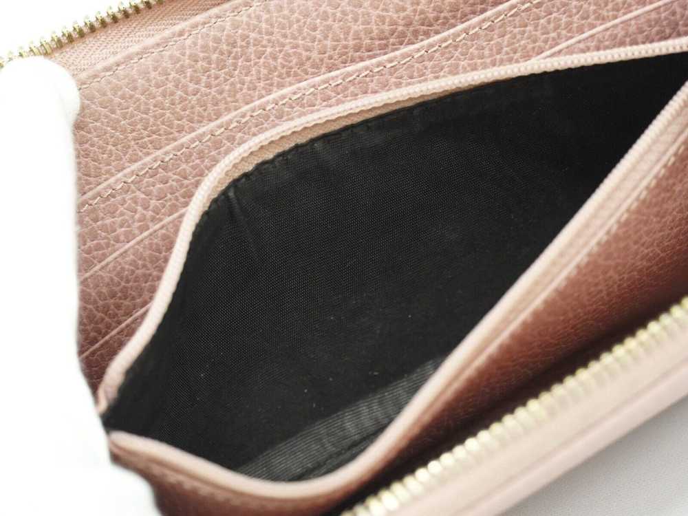 Gucci Pink Leather Wallet (Pre-Owned) - image 7