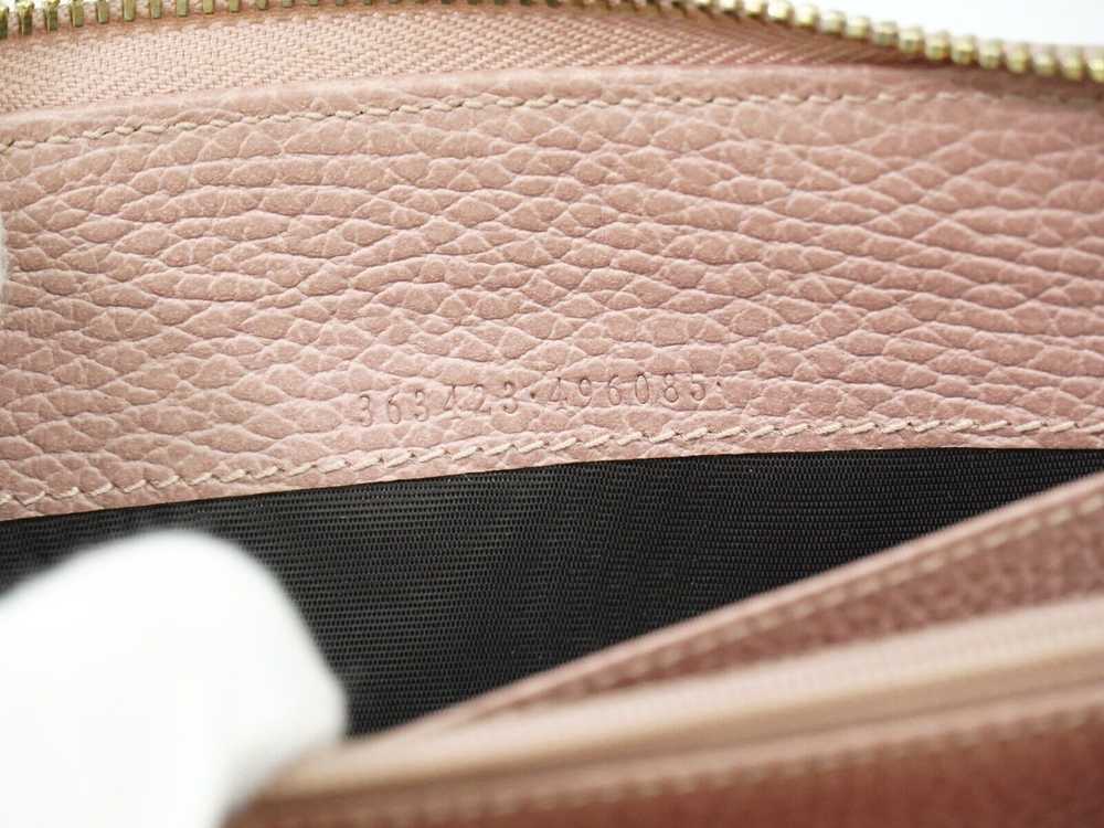 Gucci Pink Leather Wallet (Pre-Owned) - image 9