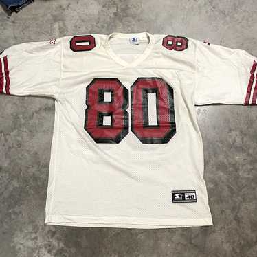 Rare store vintage 49ers jersey all over print jerry rice starter