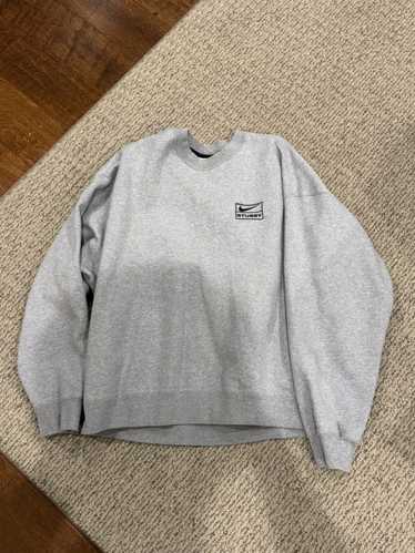 Nike × Stussy Stussy x Nike Grey Crewneck