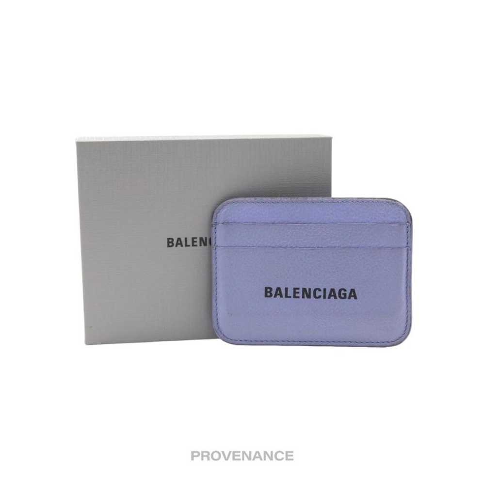 Balenciaga Leather card wallet - image 6