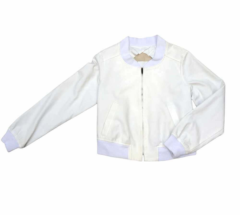 Maison Margiela SS 2004 White Bomber Jacket - image 1