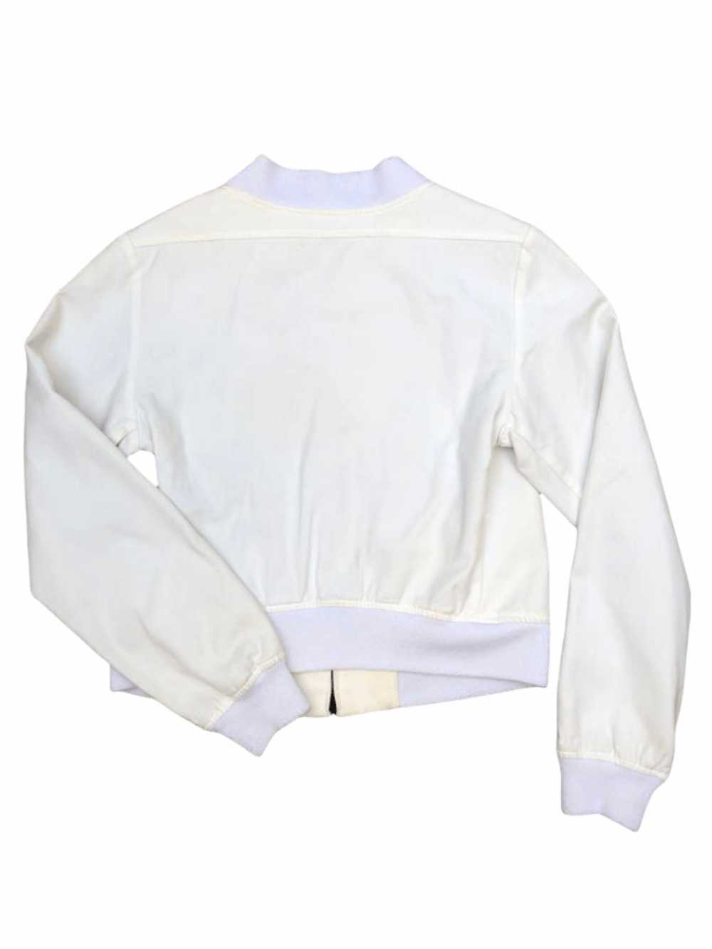 Maison Margiela SS 2004 White Bomber Jacket - image 4