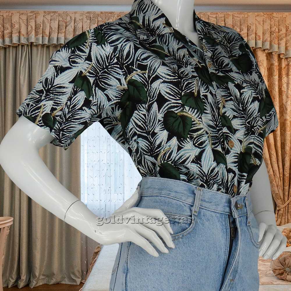 Other 50s Pali Hawaiian Botanical Shirt S Casual … - image 2