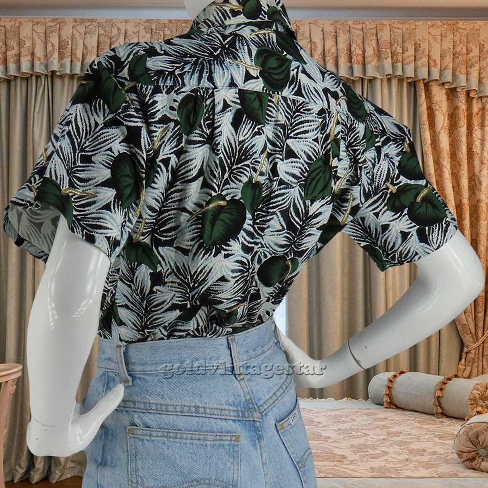 Other 50s Pali Hawaiian Botanical Shirt S Casual … - image 5