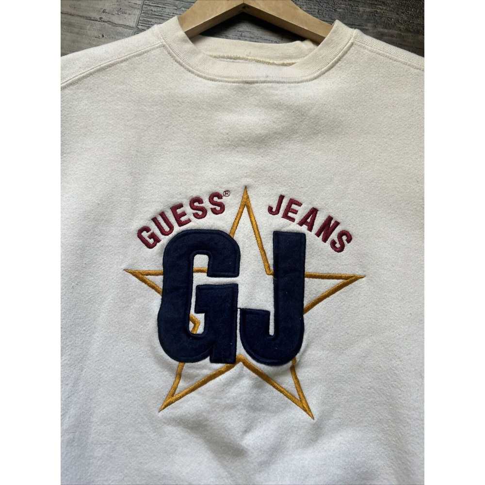 Guess Guess Jeans 1990’s Black Sweatshirt Crewnec… - image 2