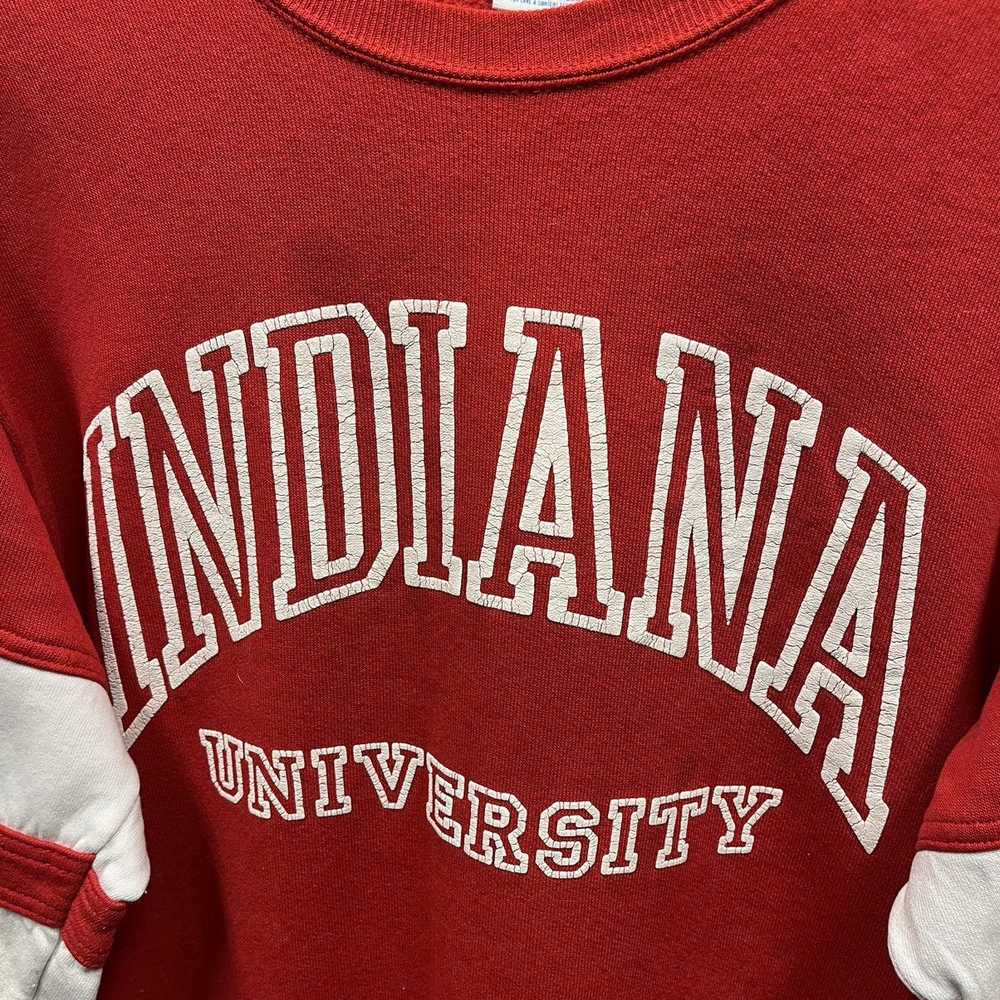 Jerzees × Vintage Vintage 90s Indiana University … - image 2