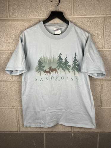 Animal Tee × Tee × Vintage Vintage 1990s Sandpoint