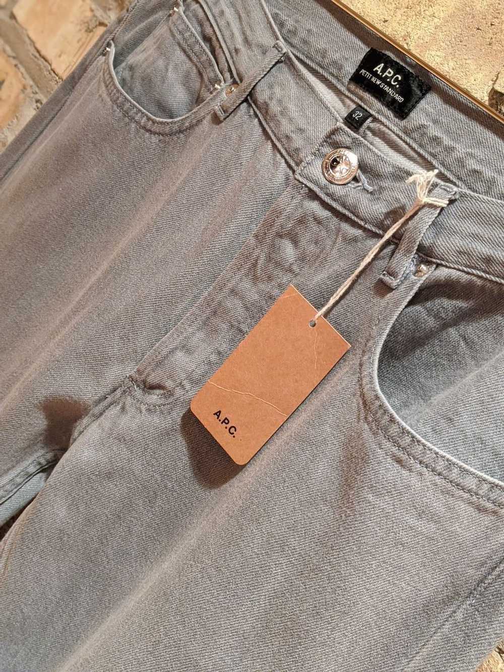 A.P.C. APC Petit New Standard Grey Selvedge Denim - image 3