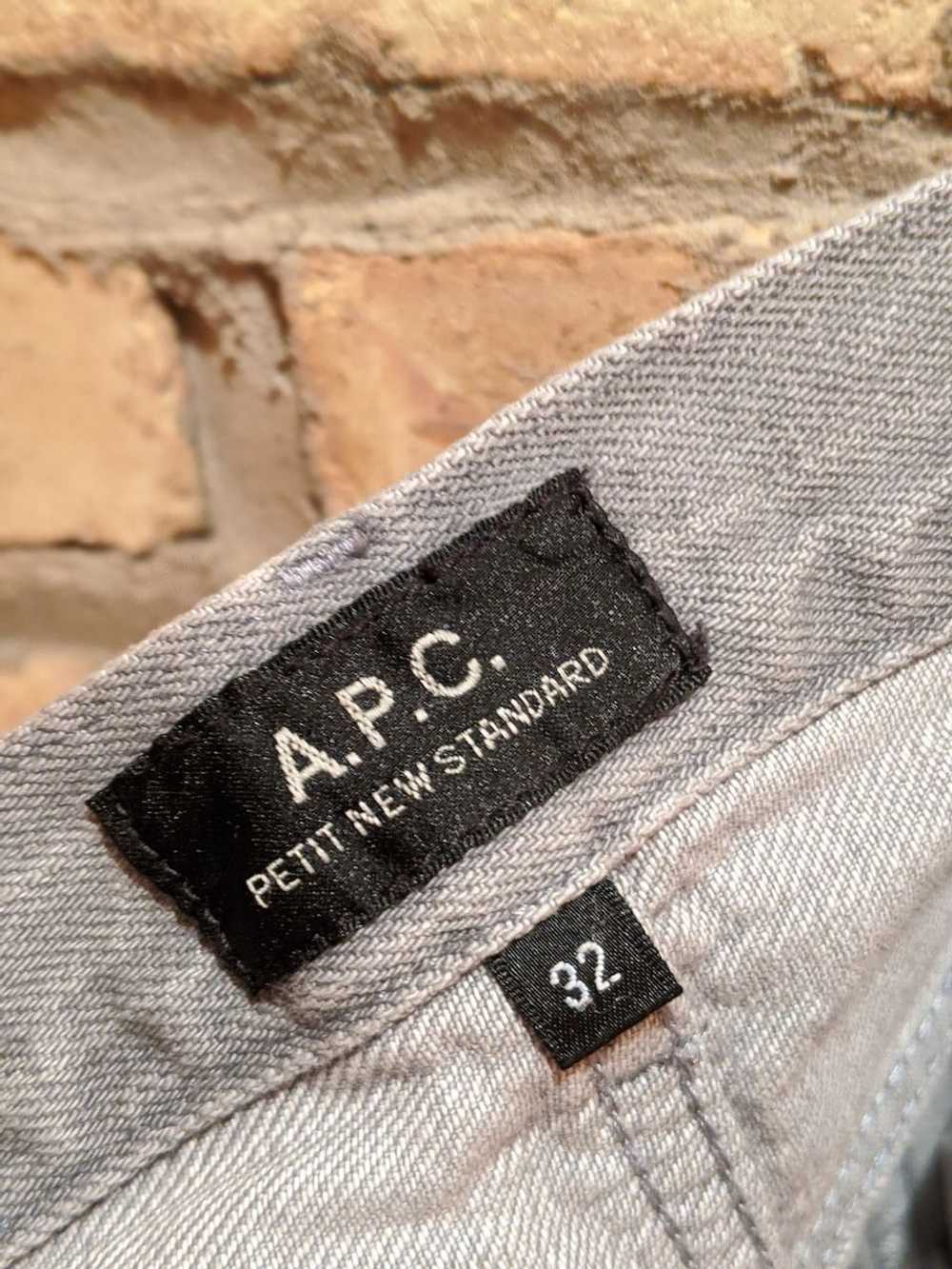 A.P.C. APC Petit New Standard Grey Selvedge Denim - image 4