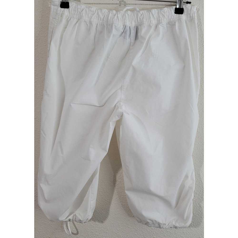 Other Fu Da White Flat Front Capri Pants Small Hi… - image 5