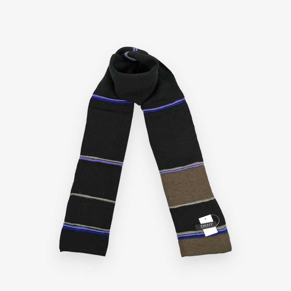 DKNY × Vintage Vintage DKNY Scarf Wool Cashmere M… - image 1