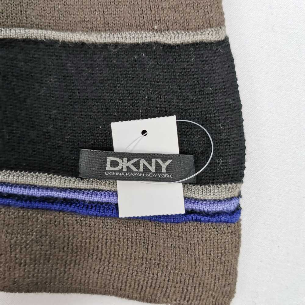 DKNY × Vintage Vintage DKNY Scarf Wool Cashmere M… - image 4