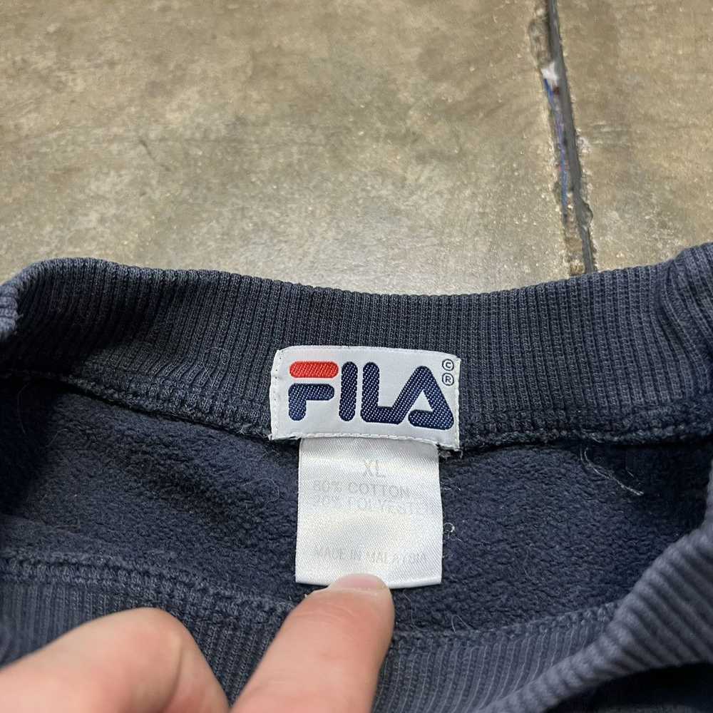 Fila × Vintage Vintage 90s Y2K Fila Crewneck Swea… - image 6